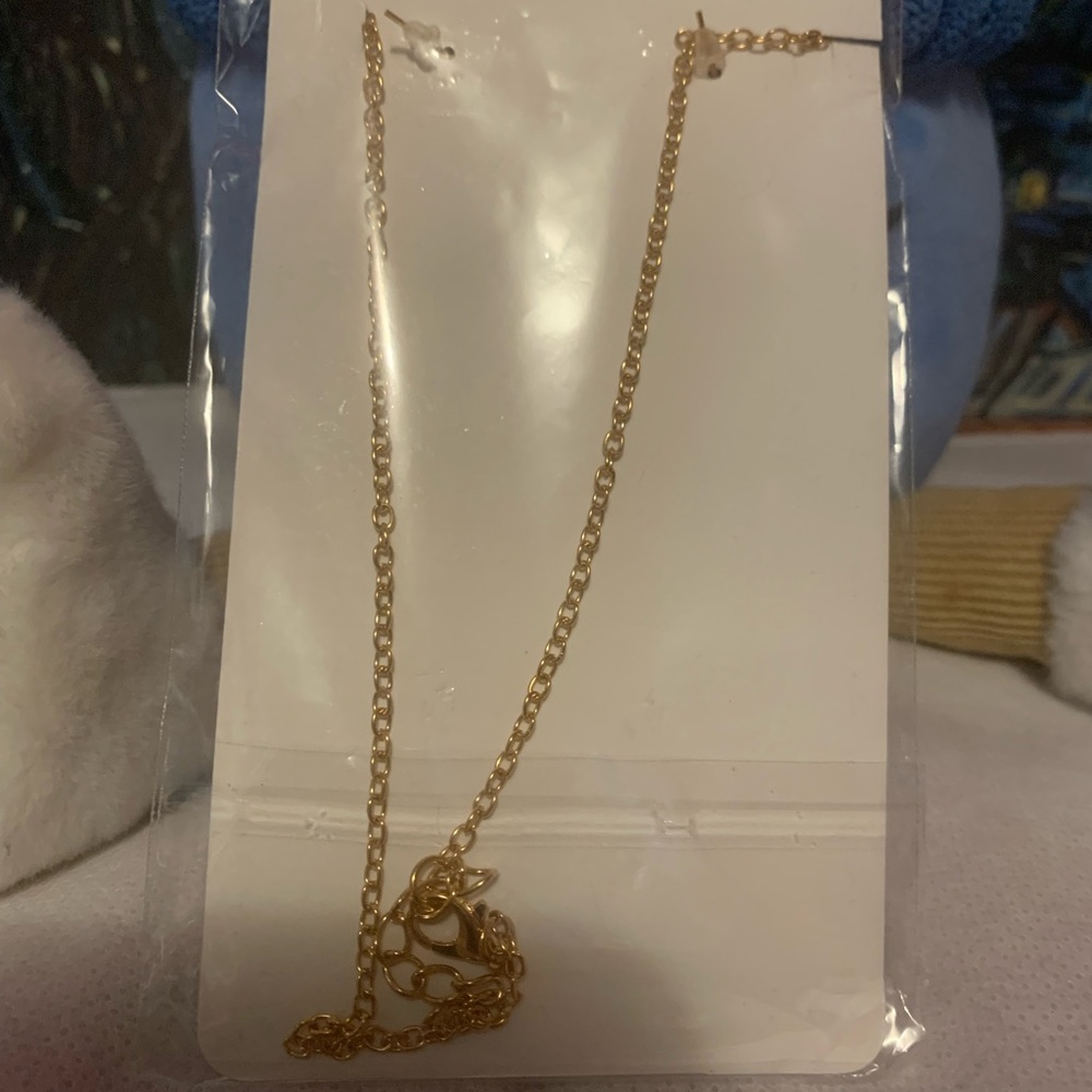 Gold and Black Clover Jewelry Set - Picture 2 of 2